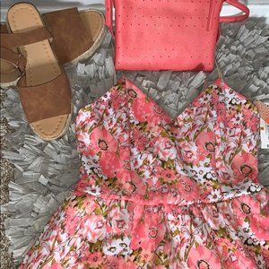 NWT Floral Dress Pink